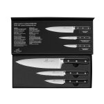 Lion sabatier - coffret cuisine 3 pices egide abs (office 9 cm + lgufruit 13 cm + cuisine 20 cm) 764580 ...