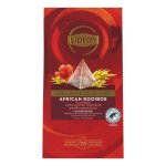 Lipton rooibos africain th� rouge naturel infusion 25 sachets 50g - saveur authentique et bienfaits antioxydan ...