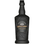Liqueur de rhum botafogo emotions 35% vol 70 cl, bouteille noir et or