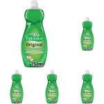Liquide vaisselle - palmolive - original - amande douce - 5x750 ml