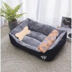 Lit pour animaux domestiques, niche pour grands chiens, maison chaude, nid carré, coloré, bonbon, pour ... Lit pour animaux domestiques, niche pour grands chiens, maison chaude, nid carré, coloré, bonbon, pour ...