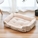 Lit pour animaux domestiques, niche pour grands chiens, maison chaude, nid carré, coloré, bonbon, pour ... Lit pour animaux domestiques, niche pour grands chiens, maison chaude, nid carré, coloré, bonbon, pour ...