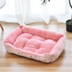 Lit pour animaux domestiques, niche pour grands chiens, maison chaude, nid carré, coloré, bonbon, pour ... Lit pour animaux domestiques, niche pour grands chiens, maison chaude, nid carré, coloré, bonbon, pour ...