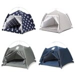 Lit pour chats d'int�rieur, petit chien, chaud, maison, d�tachable, chiot, tente