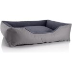 Lit pour chien beddog teddy, canap�, coussin, panier corbeille lavable avec bordure [xl env. 100x85cm, ...