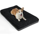 Lit pour les chiens de grande taille, de taille moyenne, moelleux, coussin, tapis, panier, lavable, impermabl ...