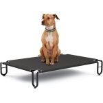 Lit chien sur�lev� panier chien lit de camp pour chiens chats animaux de compagnie int�rieur ext�rieur ...