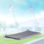 Lit hamac ultra doux pour fenêtre de chat, monté en toute sécurité, gain de place, perchoir pour chat, ... Lit hamac ultra doux pour fenêtre de chat, monté en toute sécurité, gain de place, perchoir pour chat, ...