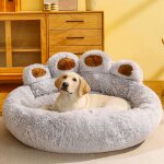 Lit moelleux en peluche pour animaux de compagnie, chenil, produits pour animaux de compagnie, literie ... Lit moelleux en peluche pour animaux de compagnie, chenil, produits pour animaux de compagnie, literie ...