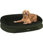 Lit orthopdique pour chien, canap pour chien, coussin de traversin a quatre cts, dessous antidrapant, ...