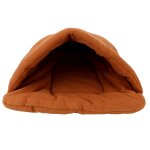 Lit en peluche court pour chat, pantoufles chaudes d'hiver, style chien, chiot, maison, coussin, canap ...