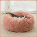 Lit rond pour chat et chien, niche, tapis doux et longs en peluche, polymères, mir chaud, coussin, canapé, ... Lit rond pour chat et chien, niche, tapis doux et longs en peluche, polymères, mir chaud, coussin, canapé, ...