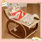 Lit de salon a gratter pour chat, rsistant a l'usure, moderne, repos et jeu, canap d'intrieur, meubles ...