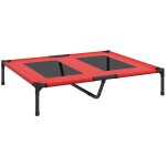 Lit sur pieds pour chien chat lit de camp animal lit sur�lev� oxford textil�ne micro - perfor� dim. 92l ...