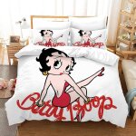 Literie pour enfants housse de couette taie d'oreiller parure de lit pour chambre de fille en microfibre ...