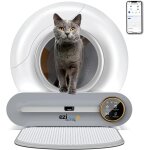 Liti�re robot autonettoyante connect�e eziclean catbot k8i