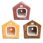 Liti�re universelle ferm�e pour chat et chien, niche amovible et lavable pour animaux de compagnie, niche ...