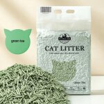 Litire pour chat - ddcaqioua - vgtale - 6l - sans poussire - agglomrante