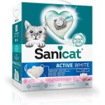 Litiere ultra agglomérante blanche 6l oxygène lotus Litiere ultra agglomérante blanche 6l oxygène lotus