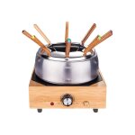 Little balance collection hiver wood fondue 8 inox - fondue - 2 litres - 800 watt - bois / inox