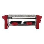 Livoo doc156rc - raclette / grill - 350 watt - rouge