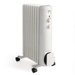 Livoo - radiateur bain d'huile 2000w blanc dom502w