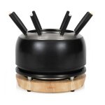 Livoo - service � fondue 1200w 8 fourchettes noir doc339