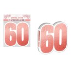 Livre d'or carton anniversaire 60ans rose gold