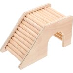 Loc - escabeau d'escalade de hamster pour reptiles en li�ge, jouet animal de cachette de hamster nid ...