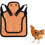 Loc - selle pour poules, tablier en polyester 19cm avec sangle rglable selle poules protection dorsale ...