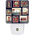 London stamp veilleuses led enfichables du cr�puscule a l'aube pour salon, chambre a coucher, cuisine ...