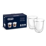 De'longhi 5513214601 verre � caf� transparent 2 pi�ces 190 ml