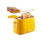 De'longhi ctlap2203. y - grille - pain - 2 tranche - 2 emplacements - jaune
