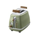 De'longhi icona vintage ctov 2103. gr - grille - pain - 2 tranche - 2 emplacements - vert