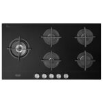 De'longhi nsl 590d ncm plaque noir int�gr� 90 cm gaz 5 zones