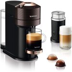 De'longhi vertuo next premium & aeroccino machine � caf� avec mousseur � lait marron