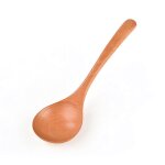 Longue cuillère a soupe en bois massif, ustensile de cuisine domestique, cuillère a bouillie en bois ... Longue cuillère a soupe en bois massif, ustensile de cuisine domestique, cuillère a bouillie en bois ...