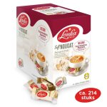 Lonka nougat tendre aux cacahu�tes et fruits, douceur gourmande, 214 pi�ces de 12g, 2568g, confiserie ...