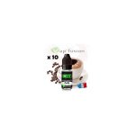 Lot de 10 caf� - ar�me concentr� - 10 ml - diy - vapfusion
