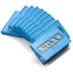 Lot de 10 cahiers de 100 feuilles de papier a rouler rizla + 203