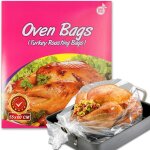 Lot de 10 grands sacs a rtir pour la dinde - saveur parfaite - pour la dinde, le canard, le poulet et ...