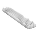 Lot de 10 pics anti - oiseaux cl�ture - r�pulsif pigeons ecureuils jardin - protection