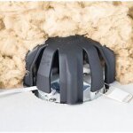 Lot de 10 spotclip iii h130mm - couvercle de downlight pour b?timents r?sidentiels - hellermanntyton