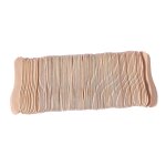 Lot de 100 cuill�res a glace en bois ecologiques - 100 cuill�res a dessert en bois naturel pour enfants ...
