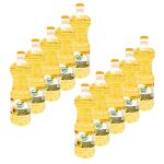 Lot 10x huile de tournesol - bouteille 1l
