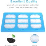 Lot de 12 filtres pour animaux de compagnie, filtres de fontaine a eau pour chat, cartouches filtrantes ... Lot de 12 filtres pour animaux de compagnie, filtres de fontaine a eau pour chat, cartouches filtrantes ...