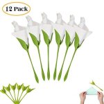Lot de 12pcs porte serviette de table fleur art cratif service de table