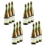 Lot 12x cidre de l�zergu� artisanal brut - bouteille 750ml