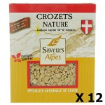 Lot 12x crozets nature - saveurs des alpes - boîte 400g Lot 12x crozets nature - saveurs des alpes - boîte 400g