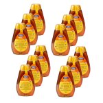Lot 12x miel de fleurs - squeezer 500g